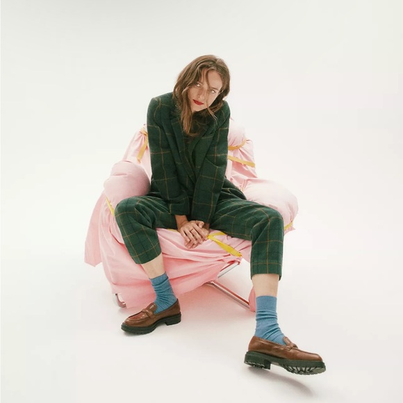 Madewell Larsen Blazer in Windowpane - Picture 5 of 8